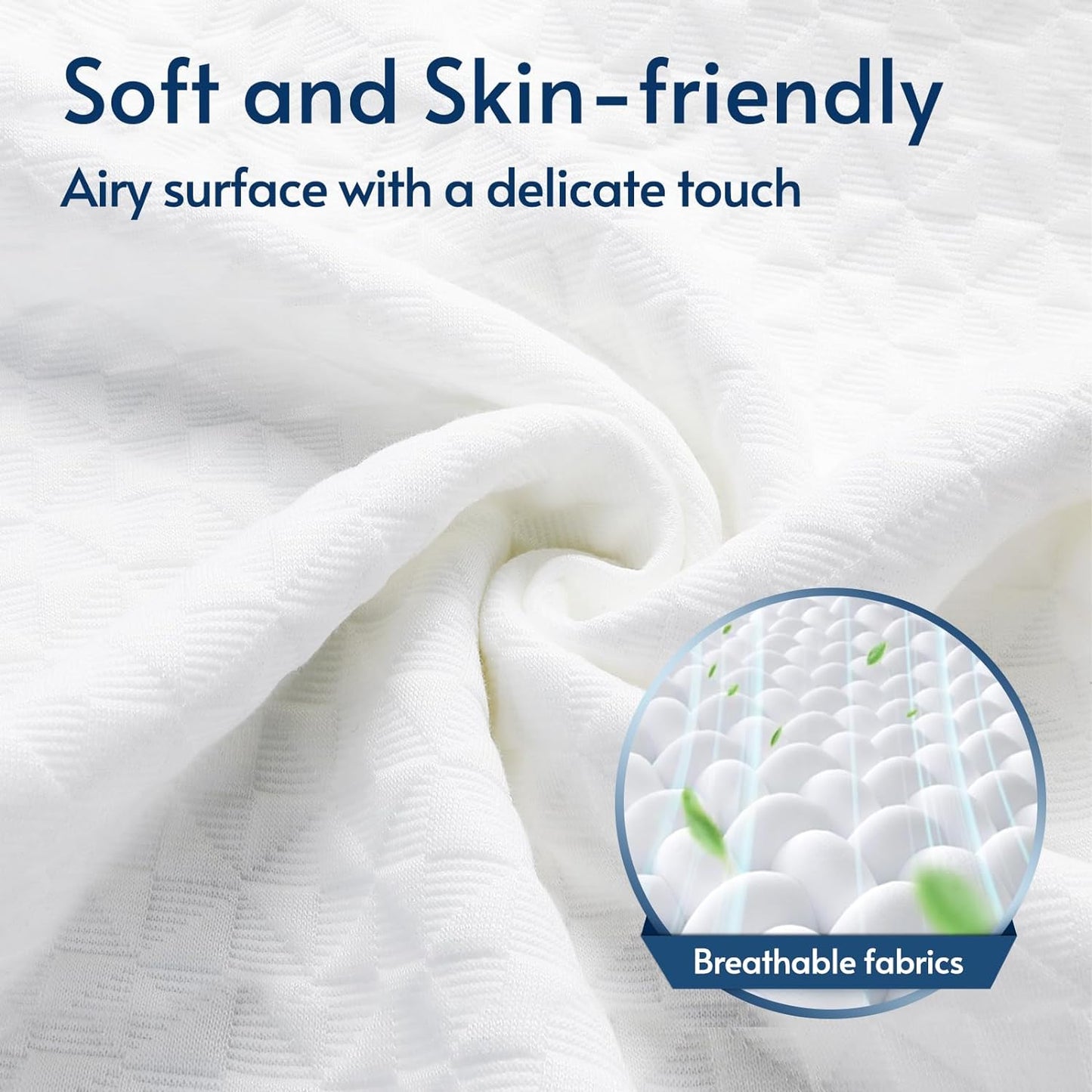 Viewstar Comfortable Shredded Memory Foam Pillow (1- Pack)