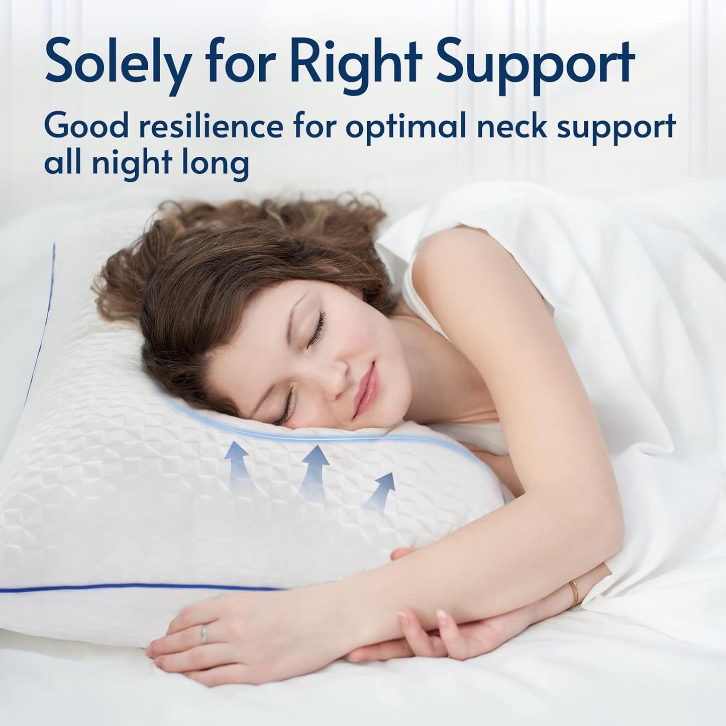 Viewstar Adjustable Memory Foam Pillows (1-Pack)