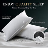 Load image into Gallery viewer, Soft Cooling Down Alternative Cotton Pillows (2 Pack)