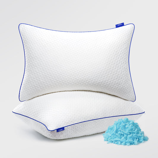 Viewstar Adjustable Gel Memory Foam Pillows (2-Pack)