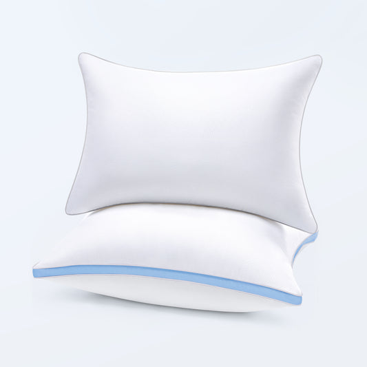 Viewstar Light Blue Fluffy Pillows (2-Pack)