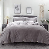 Load image into Gallery viewer, Cotton Luxury Breathable Duvet Cover Set 3 Piece King